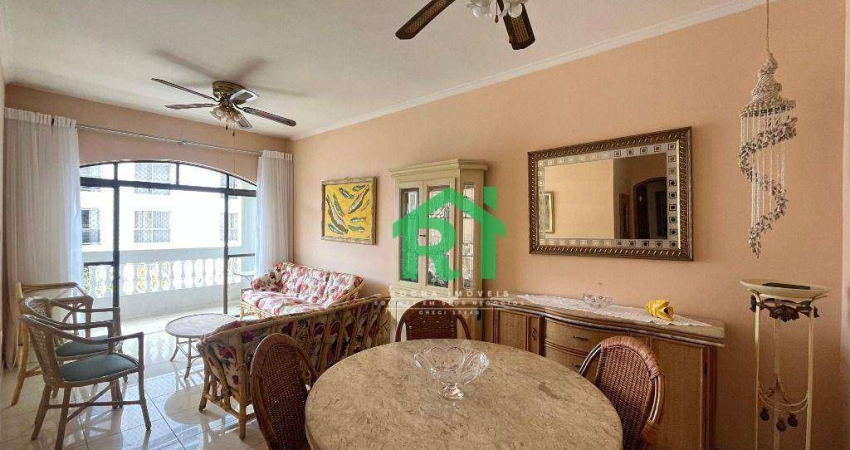Apartamento com 3 dormitórios, 100 m² - venda por R$ 440.000,00 ou aluguel por R$ 3.500,00/mês - Enseada - Guarujá/SP