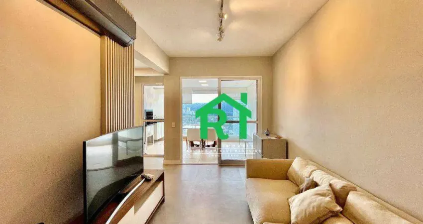 Apartamento com 2 dormitórios à venda, 90 m² por R$ 700.000 - Enseada - Guarujá/SP