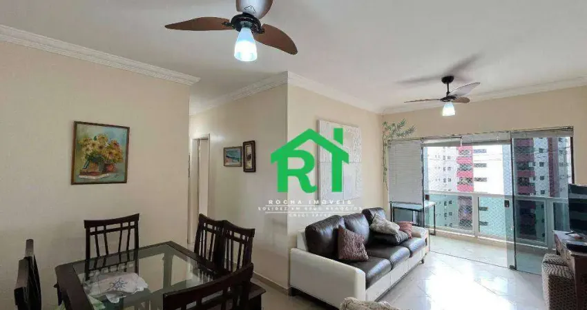 Apartamento com 3 Quartos, 1 Vaga, Jardim Astúrias, Guarujá/SP