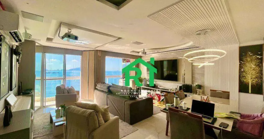 Apartamento frente mar I 2 quartos (1 suíte), 2 vagas, lazer, Praia das Astúrias - Guarujá/SP.