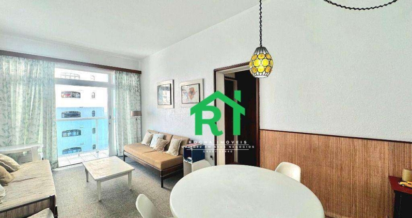 Apartamento com 2 dormitórios à venda, 70 m² por R$ 450.000 - Pitangueiras - Guarujá/SP