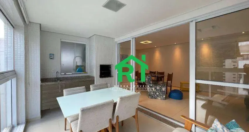 Apartamento para alugar em Praia das Pitangueiras, Guarujá/SP, Lazer, 2 dormitórios, 2 vagas