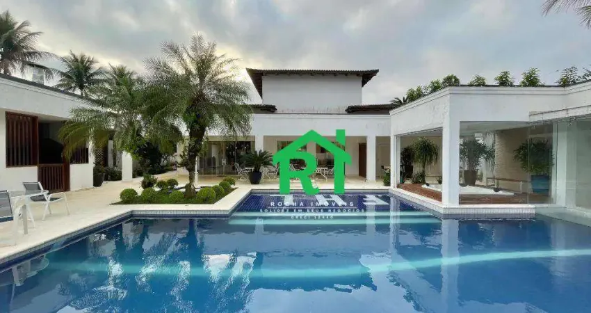 Casa com 5 quartos (5 suítes), 5 vagas e lazer à venda em Acapulco, Guarujá