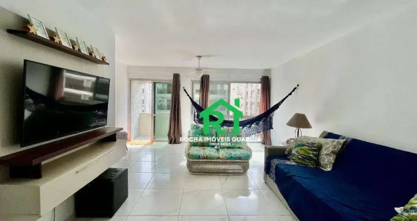 Apartamento com 3 dormitórios à venda, 120 m² por r$ 590.000 - pitangueiras - guarujá/sp