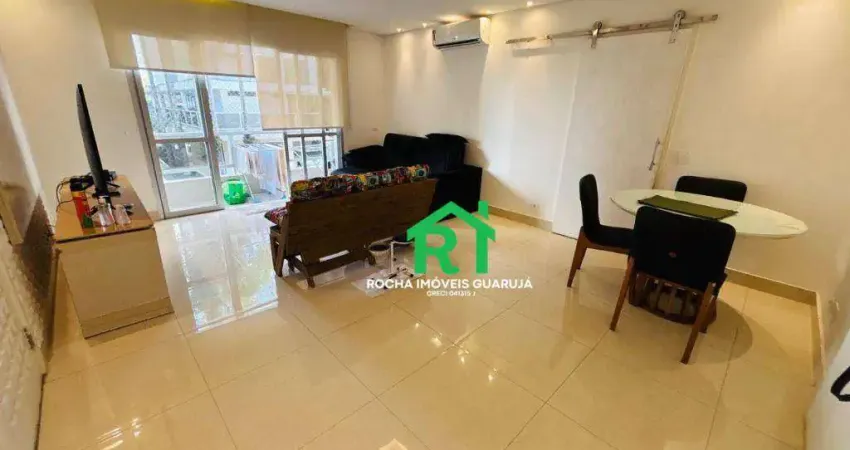 Apartamento com 3 dormitórios à venda, 120 m² por r$ 575.000,00 - pitangueiras - guarujá/sp