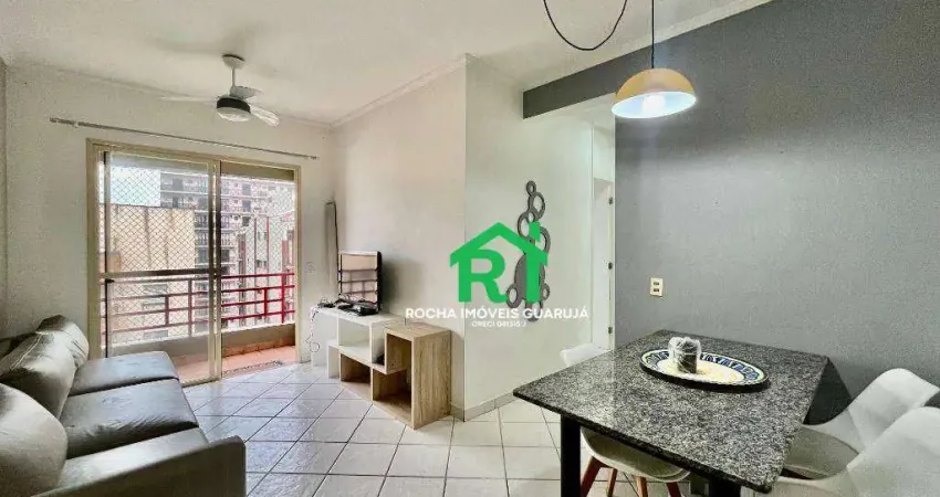 Apartamento com 2 dormitórios à venda, 60 m² por r$ 320.000 - praia da enseada - guarujá/sp