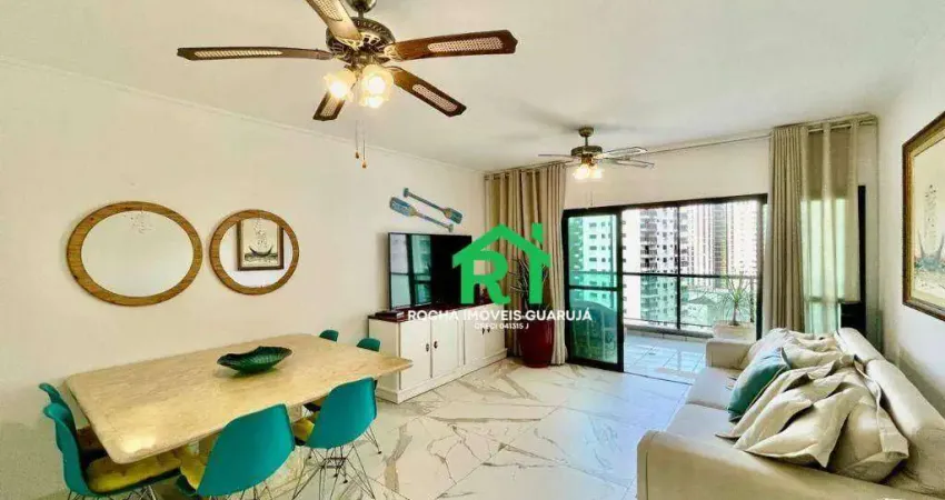 Apartamento com 2 quartos (1 suíte), 1 vaga e lazer à venda em jardim astúrias, guarujá