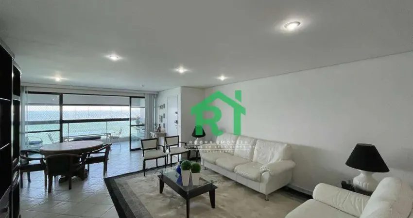 Apartamento com 3 dormitórios, 186 m² - venda por r$ 1.400.000,00 ou aluguel por r$ 9.500,02/mês - pitangueiras - guarujá/sp