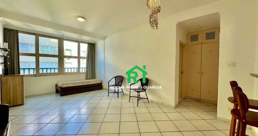 Apartamento com 1 dormitório, 60 m² - venda por r$ 330.000,00 ou aluguel por r$ 2.500,00/mês - pitangueiras - guarujá/sp