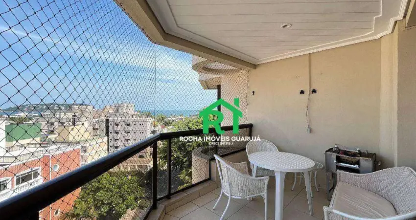 Apartamento com 3 quartos (3 suítes), 2 vagas, lazer, à venda em enseada, guarujá/sp
