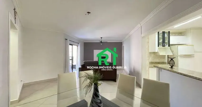 Apartamento com 3 dormitórios, 150 m² - venda por r$ 900.000,00 ou aluguel por r$ 6.500,00/mês - pitangueiras - guarujá/sp