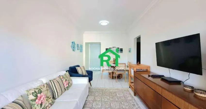 Apartamento com 2 dormitórios à venda, 85 m² por r$ 450.000 - pitangueiras - guarujá/sp