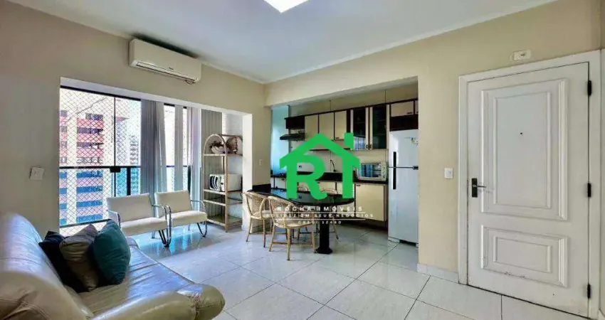 Apartamento com 2 dormitórios (1 suíte), 2 vagas, lazer, pitangueiras, guarujá/sp.
