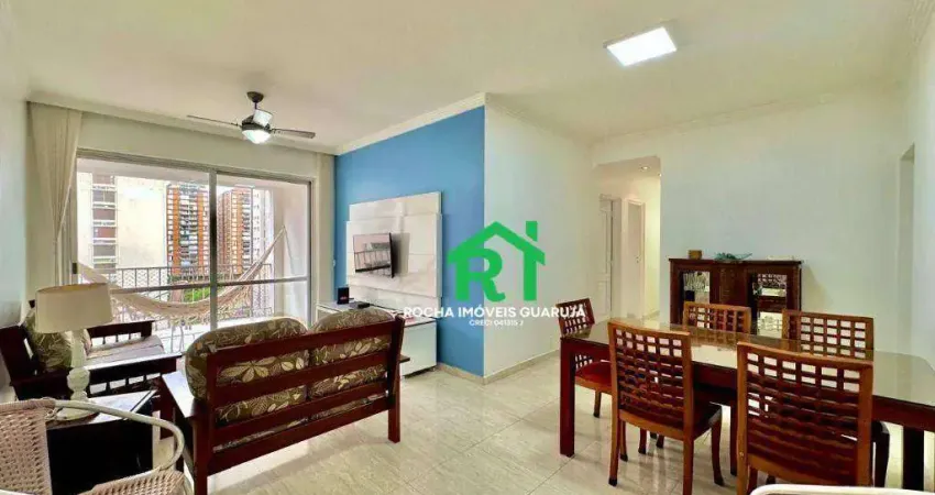 Apartamento beira mar, vista mar, 3 dormitórios, 2 vagas, pitangueiras, guarujá/sp.