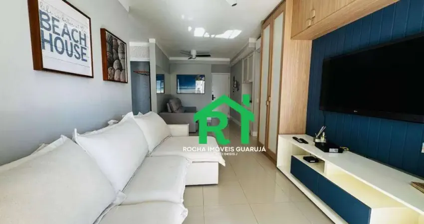 Apartamento frente mar com varanda gourmet e lazer completo – astúrias, guarujá (venda e locação)