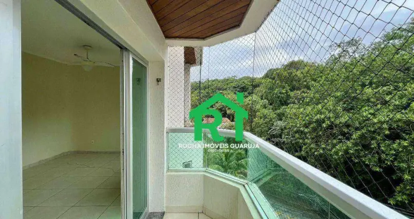 Apartamento com 2 quartos (1 suíte), 1 vaga e lazer à venda em jardim astúrias, guarujá