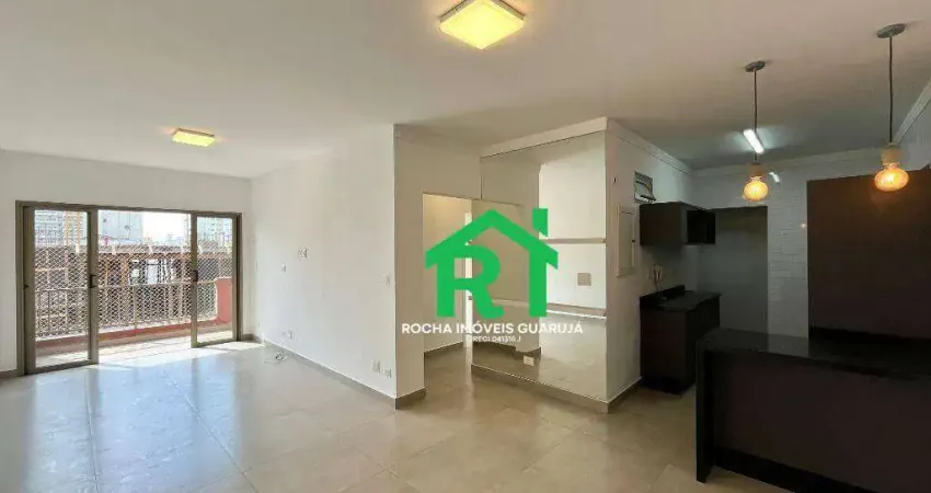 Apartamento com 2 dormitórios, 70 m² - venda por r$ 480.000,00 ou aluguel por r$ 3.800,02/mês - jardim astúrias - guarujá/sp
