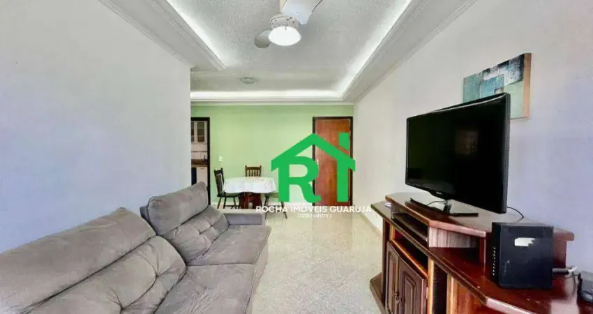 Apartamento com 3 dormitórios à venda, 89 m² por r$ 400.000 - jardim três marias - guarujá/sp