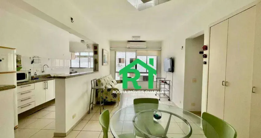Apartamento com 3 dormitórios à venda, 88 m² por r$ 330.000 - enseada - guarujá/sp