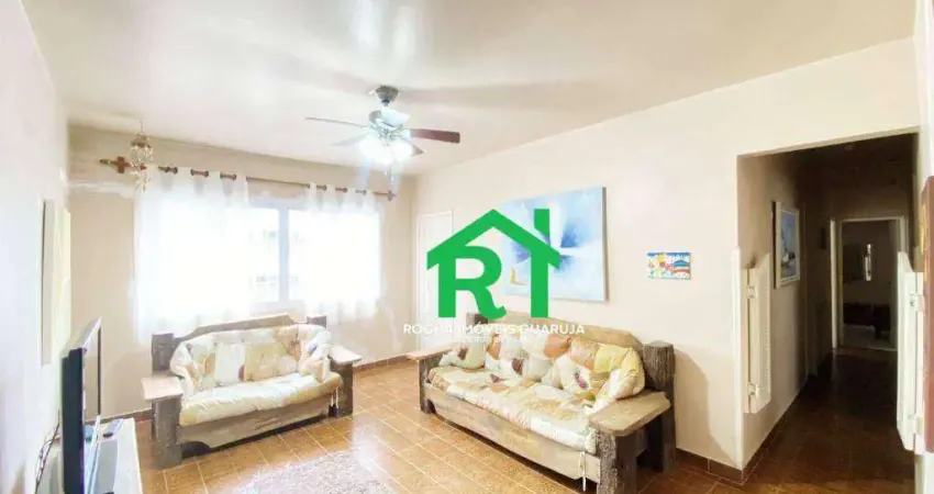 Apartamento com 2 quartos e 1 de empregada beira mar na praia da enseada.