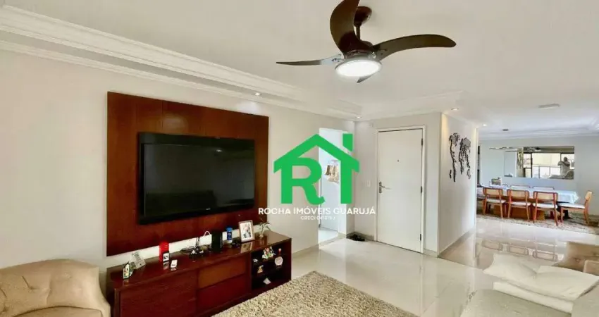 Cobertura com 3 quartos (1 suíte), 2 vagas, varanda gourmet à venda em praia da enseada, guarujá