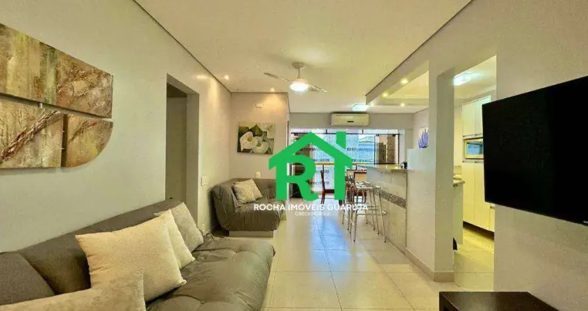 Apartamento com 2 quartos (2 suítes), 2 vagas, lazer à venda em pitangueiras, guarujá.