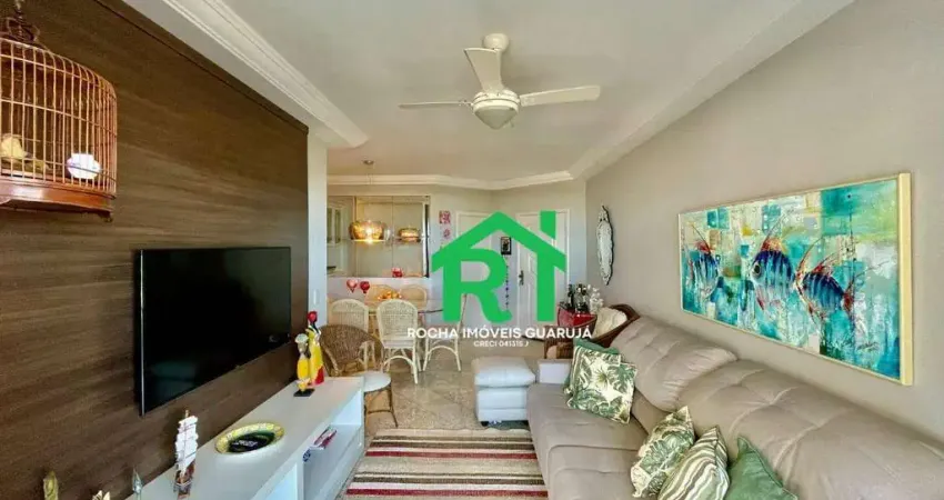 Apartamento com 3 quartos (3 suítes), 2 vagas, varanda gourmet em praia da enseada, guarujá