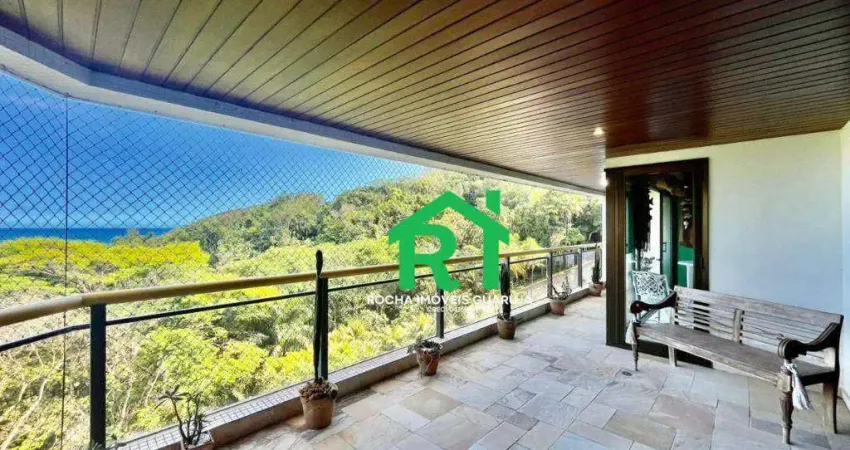 Apartamento com 3 dormitórios à venda, 165 m² por r$ 1.000.000 - sorocotuba - guarujá/sp