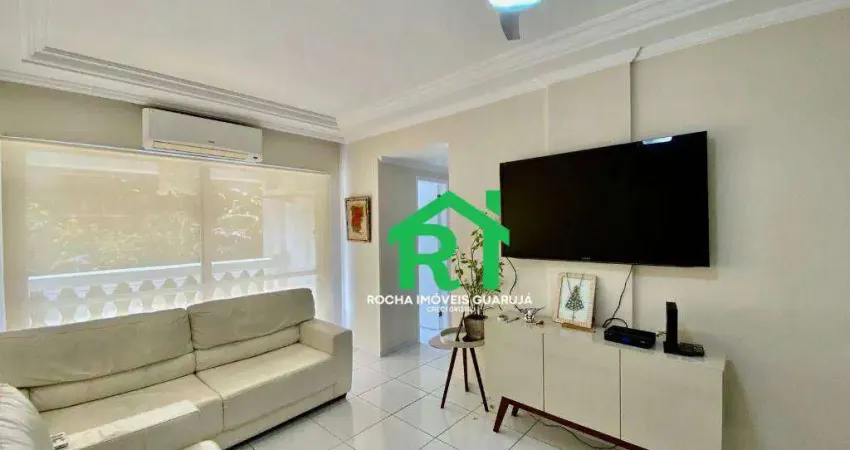 Apartamento com 3 quartos (1 suíte), sacada, 1 vaga à venda em enseada, guarujá