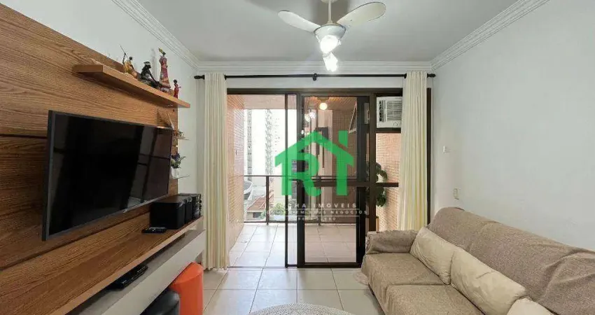 Apartamento com 2 dormitórios para alugar, 90 m² por R$ 5.000,00/mês - Pitangueiras - Guarujá/SP