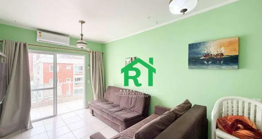 Apartamento com 1 quarto, 1 vaga à venda em Jardim Astúrias, Guarujá