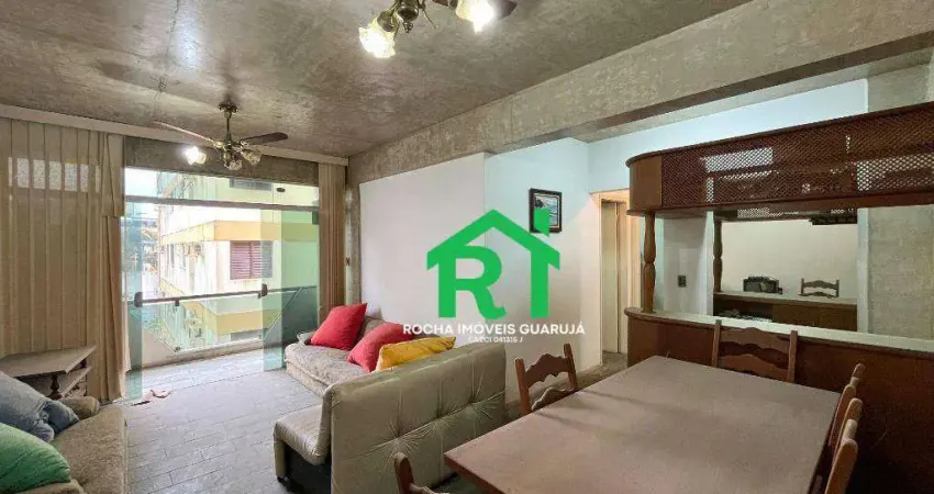 Apartamento com 2 quartos, 1 vaga, à venda na Praia das Astúrias, Guarujá/SP
