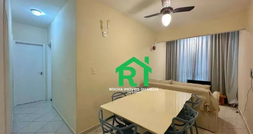 Apartamento com 2 quartos (1 suíte), 1 vaga à venda em Pitangueiras, Guarujá.