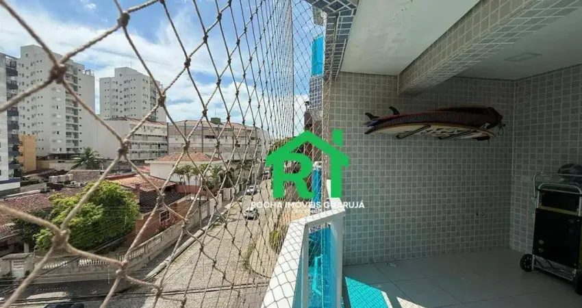 Apartamento moderno a poucos metros da Praia do Tombo com 3 dormitórios e lazer – Guarujá