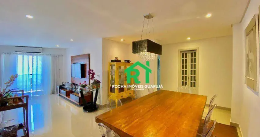 Apartamento com 4 dormitórios, 160 m² - venda por R$ 950.000,00 ou aluguel por R$ 6.500,02/mês - Pitangueiras - Guarujá/SP