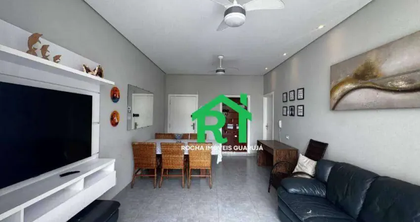 Apartamento à beira mar com 3 quartos e 1 vaga para venda ou aluguel em Pitangueiras, Guarujá