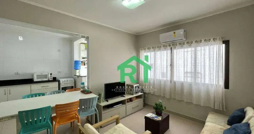 Apartamento á Beira Mar, 2 Quartos, 1 Vaga, Tombo, Guarujá/SP