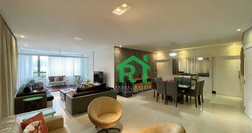 Apartamento com 4 dormitórios à venda, 220 m² por R$ 1.100.000,00 - Pitangueiras - Guarujá/SP
