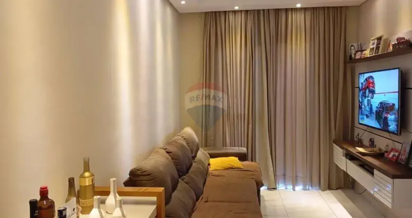 Apartamento aconchegante  com 2 quartos no vivare residencial club, paulínia/sp.