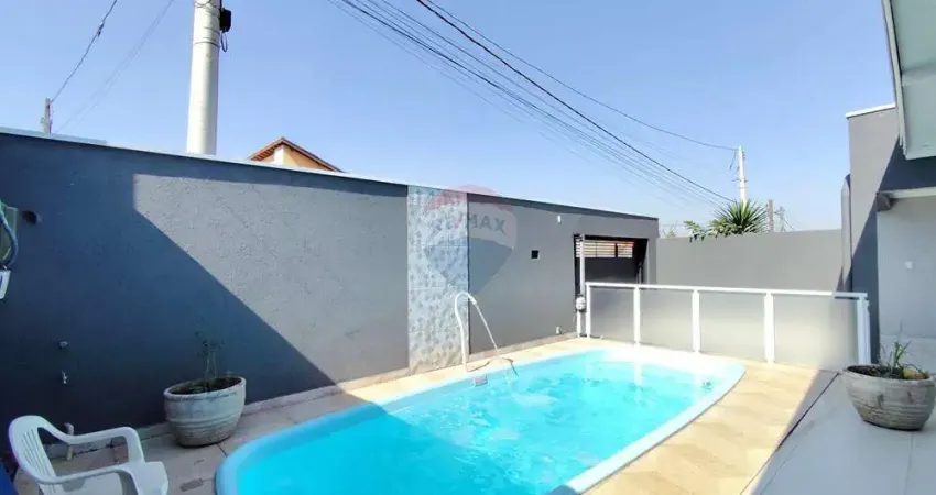 CASA A VENDA COM 3 QUARTOS E PISCINA, Conjunto Habitacional Angelo Tomazin, SUMARÉ/SP