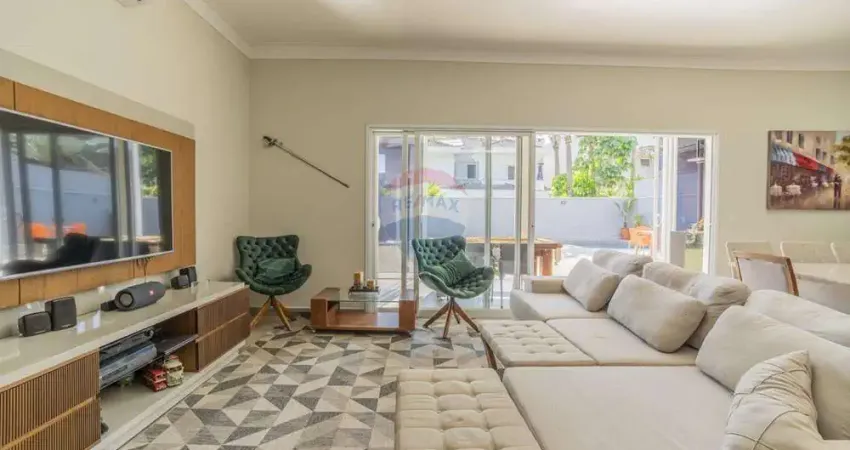 Casa de Luxo com 4 quartos, escritório e piscina , Condomínio Residencial Villa Lobos, Paulínia/SP