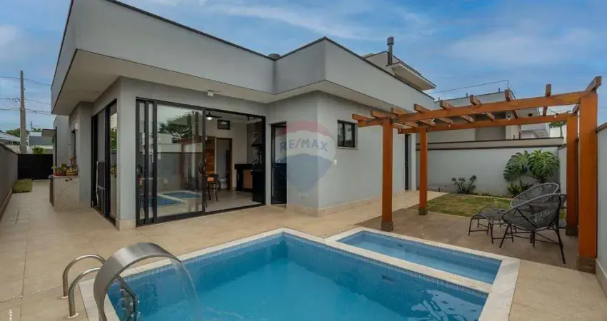 Casa à venda no condomínio residencial villa bella siena com 3 suítes em paulina /sp