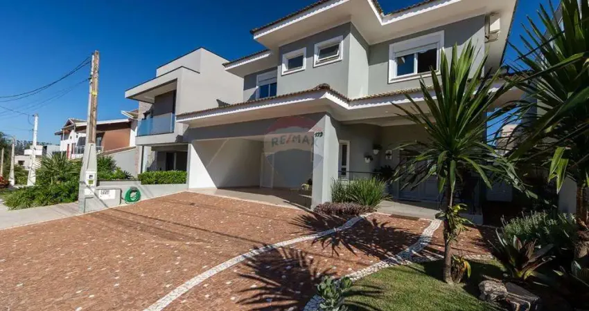 RE/MAX VENDE CASA, 4 suítes, 4 vagas, 348m² - R$1.900.000,00 Condomínio Metropolitan Park, Paulínia/SP