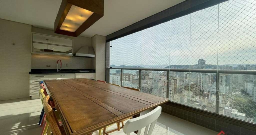 Apartamento com 4 quartos à venda na Avenida Doutor Epitácio Pessoa, 162, Embaré, Santos