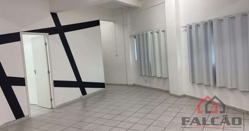 Sala comercial com 3 salas para alugar na da Constituição - de 413 ao fim - lado ímpar, 541, Vila Mathias, Santos