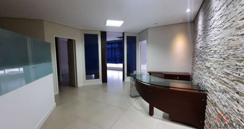 Sala comercial com 3 salas para alugar na Quinze de Novembro, 65, Centro, Santos