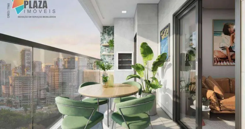 Apartamento à venda, 79 m² por R$ 525.000,00 - Canto do Forte - Praia Grande/SP