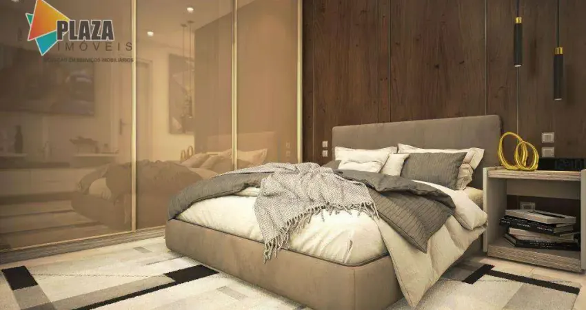 Apartamento com 2 dormitórios à venda, 66 m² por R$ 599.471,00 - Vila Guilhermina - Praia Grande/SP