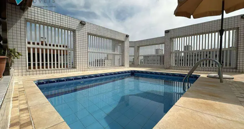 Cobertura à venda, 161 m² por R$ 950.000,00 - Vila Guilhermina - Praia Grande/SP