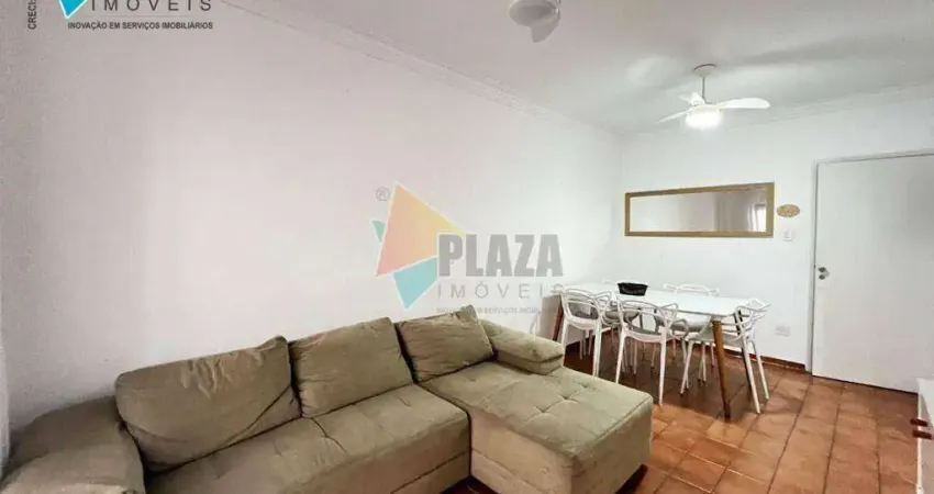Apartamento com 2 dormitórios para alugar, 70 m² por r$ 2.850,00/mês - aviação - praia grande/sp